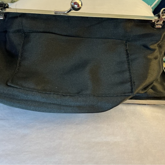 Multicolor Beaded Clutch Kisslock Hand Evening Bag NWOT - Picture 6 of 7